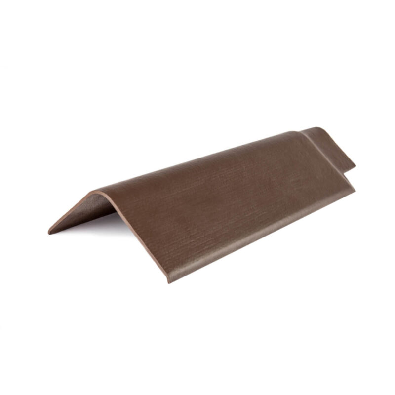 Eternit laineplaadi harja- ja viilukate 105° pruun 600 mm