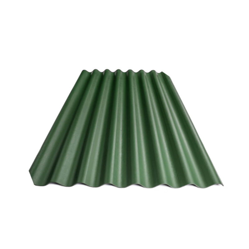 Värvitud eterniit laineplaat Eternit Agro roheline 1750×1130 mm