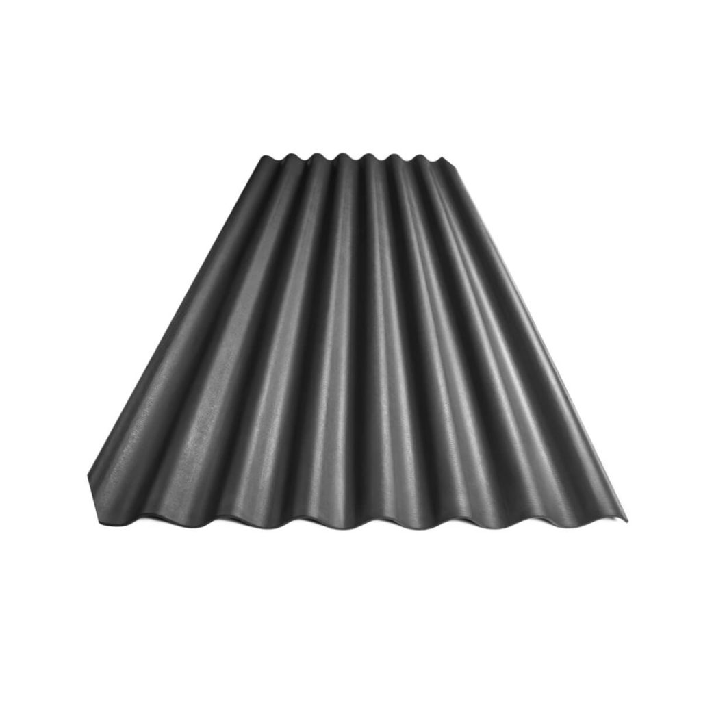 Värvitud eterniit laineplaat Eternit Agro XL grafiit 2500×1130 mm