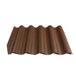 Värvitud eterniit laineplaat Eternit Gotika pruun 585×920 mm