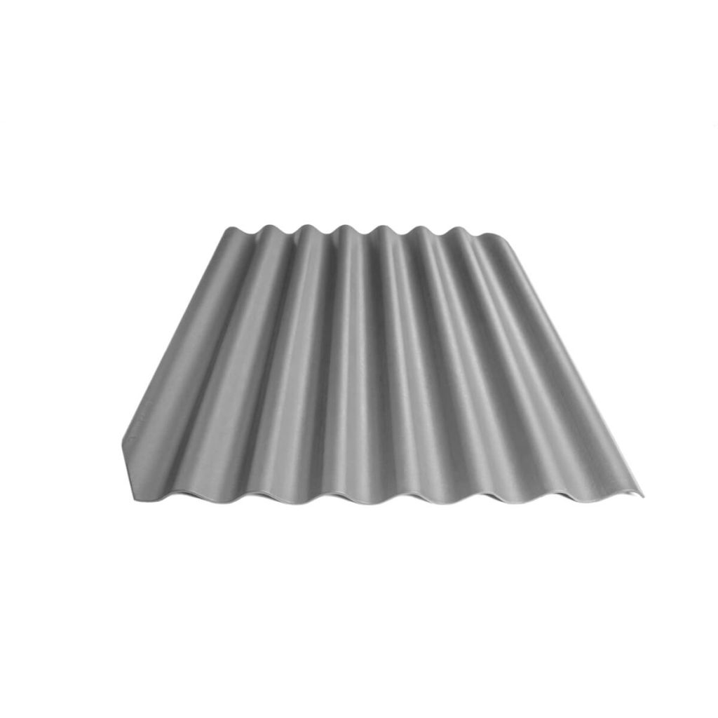 Värvimata eterniit laineplaat Eternit Klasika hall 1250×1130 mm