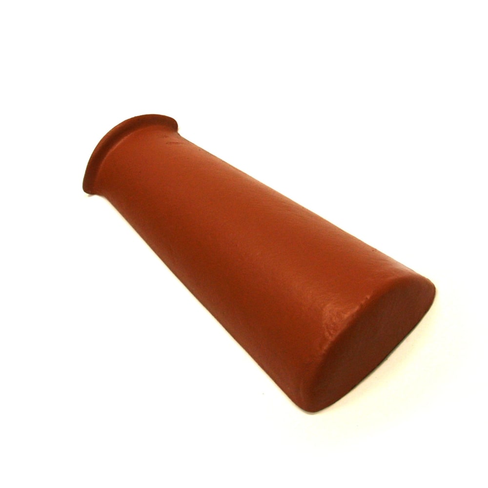 Eternit laineplaadi tellisepunane otsaplaadiga harjakivi 625 mm