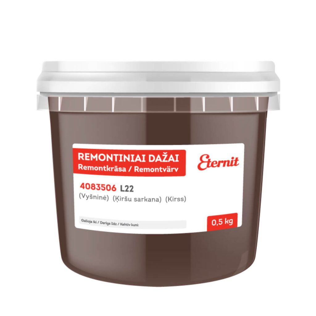 Parandusvärv Eternit kirsipunane 0,5 kg