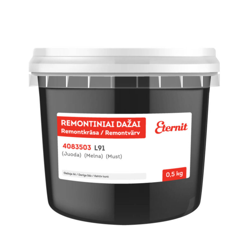 Parandusvärv Eternit must 0,5 kg