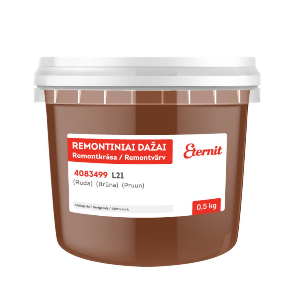 Parandusvärv Eternit pruun 0,5 kg